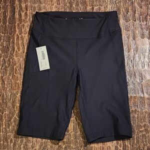 Outdoor Voices Black Long Bike Shorts